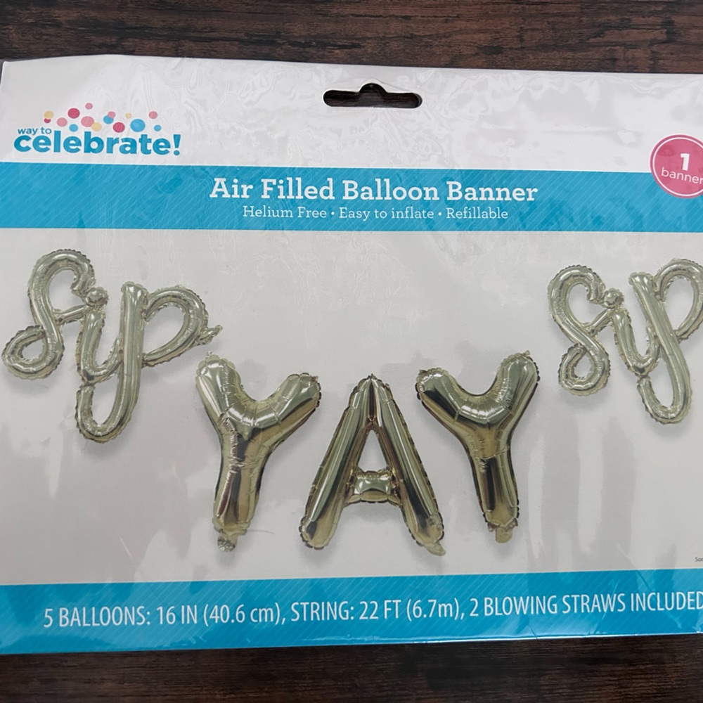 Sip sip yay balloon ba